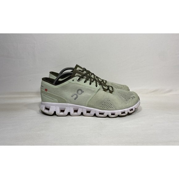On Running Other - On Cloud X Running Shoes Green White Aloe Athletic Sneakers Men’s Size 9.5